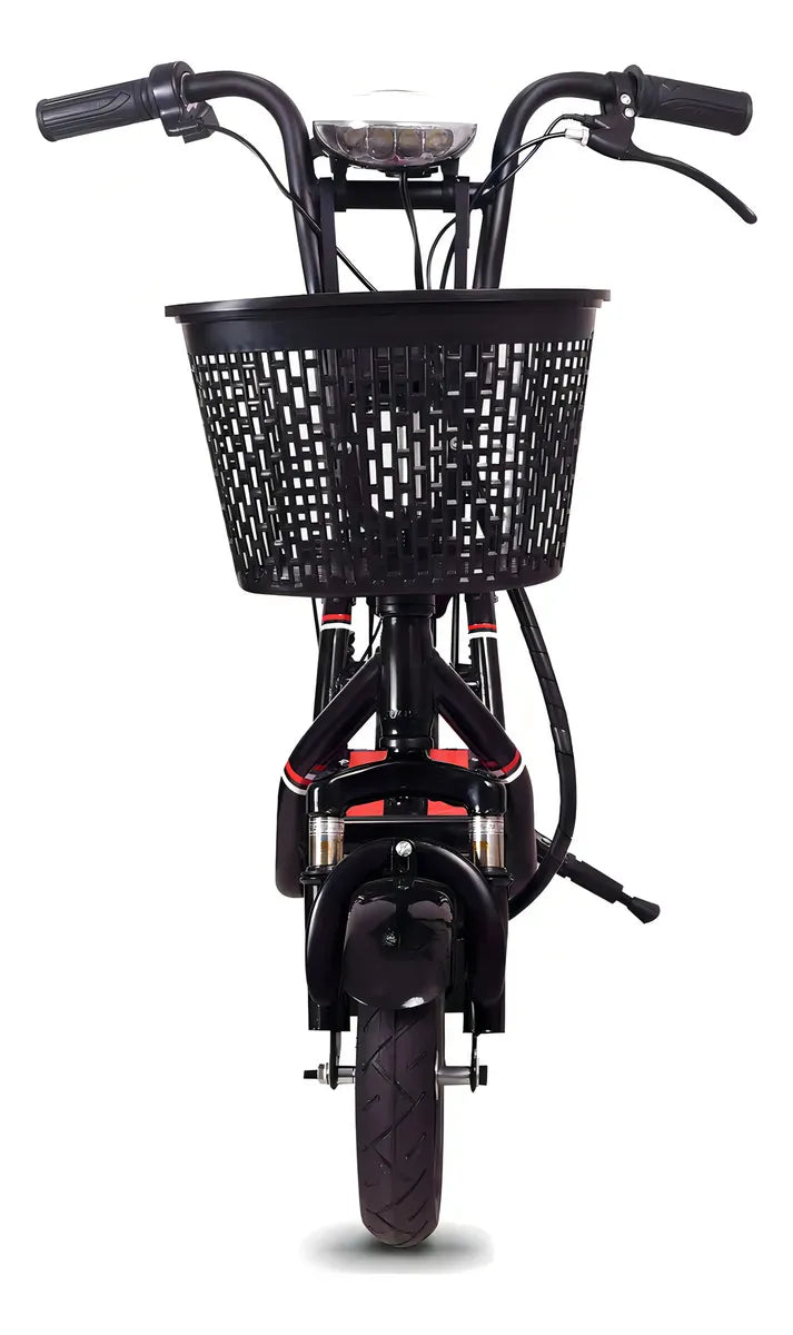 Scooter Eléctrico Adulto Plegable Negro - Velocidad 15 km/h