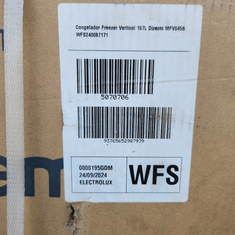 Congelador Vertical Mademsa MFV645B Blanco 157 Litros