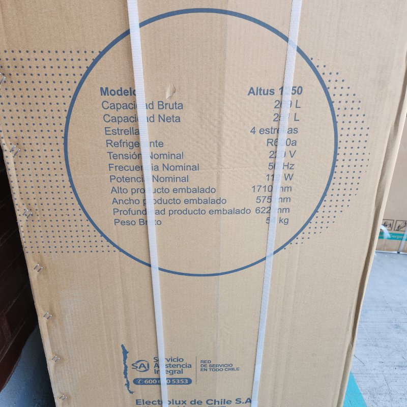 Refrigerador Mademsa Altus 1250 Inox 247 Litros