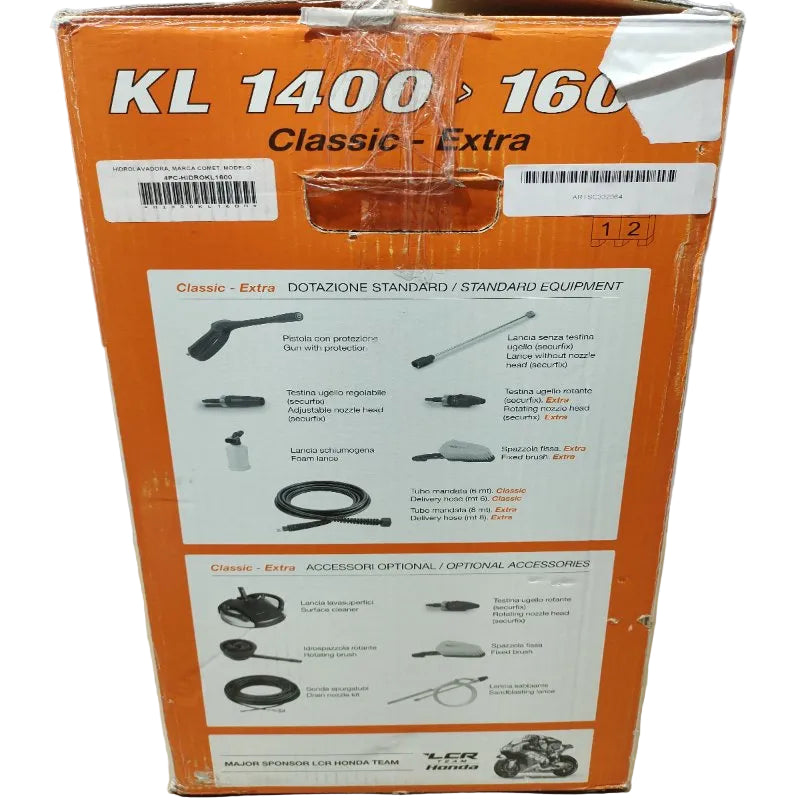 Hidrolavadora Comet KL 1600 Gold Classic 2300W