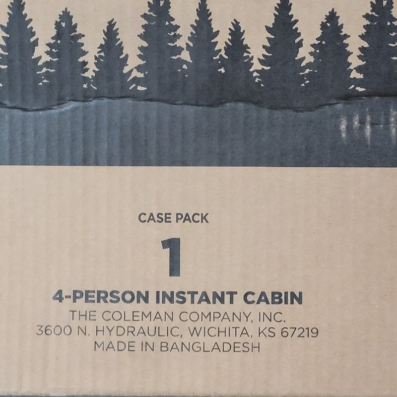 Carpa Familiar Coleman Instantánea para 4 Personas