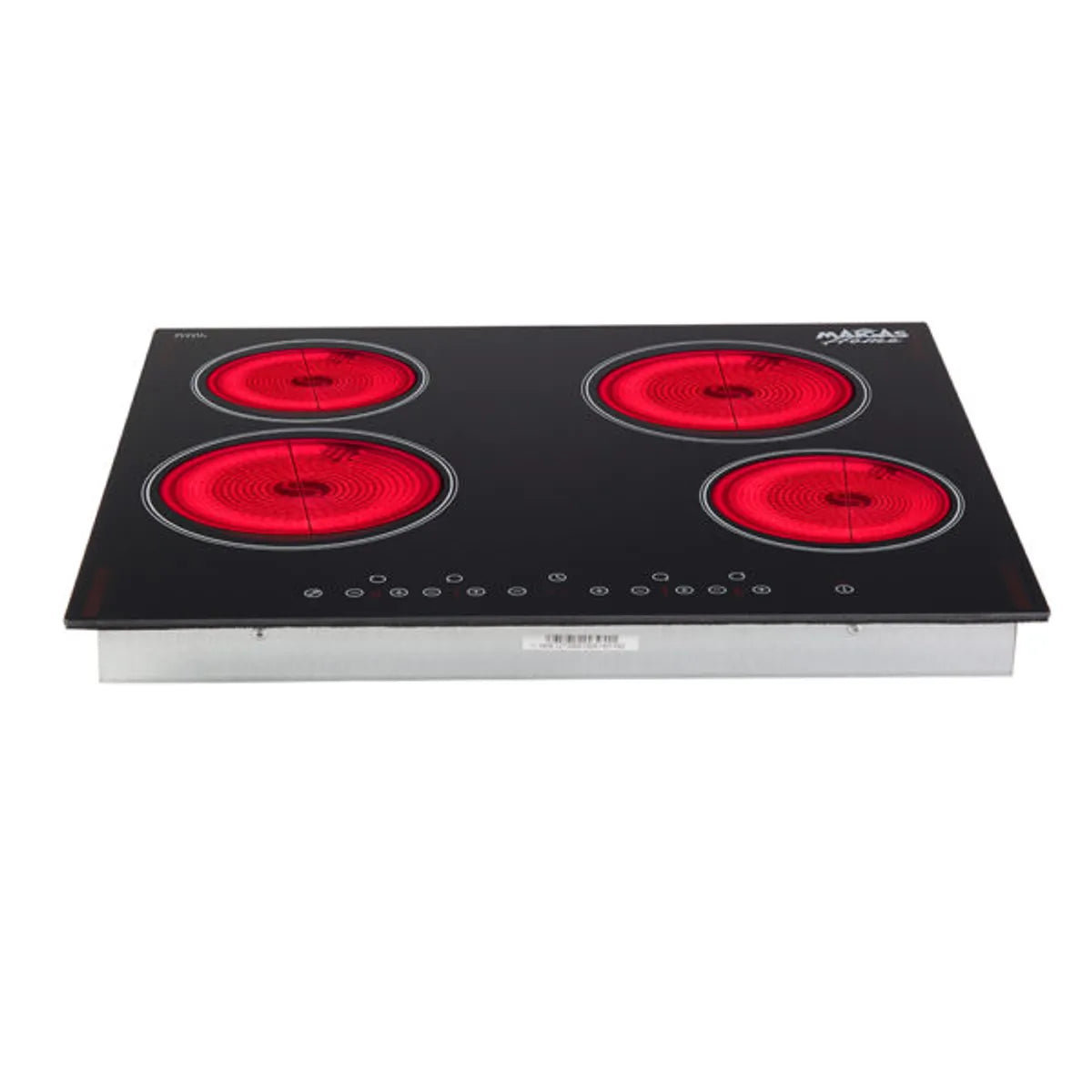 Encimera Vitrocerámica 4 Platos Maigas CEV04 6200W