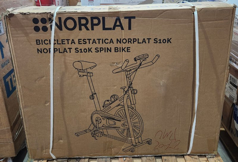 Bicicleta Estática Norplat S10 K, Negro
