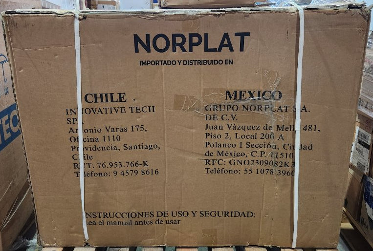 Bicicleta Estática Norplat S10 K, Negro