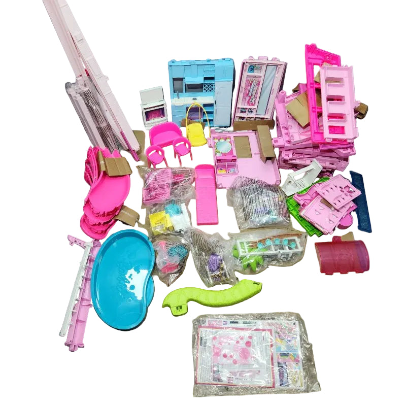 Casa de Muñecas Barbie Dreamhouse HMX10-4B40-G2, Rosado