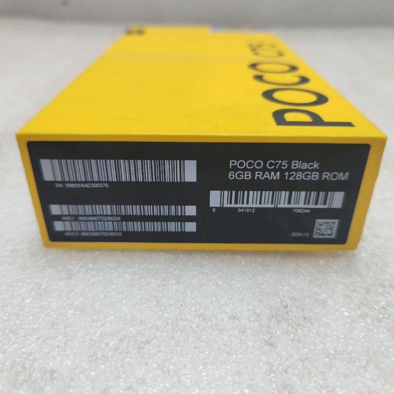 Xiaomi Poco C75 128GB 6GB RAM, Negro
