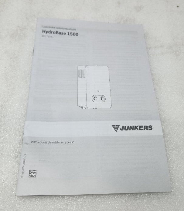 Calefont Junkers Bosch Hydrobase 1500 de 7 Litros