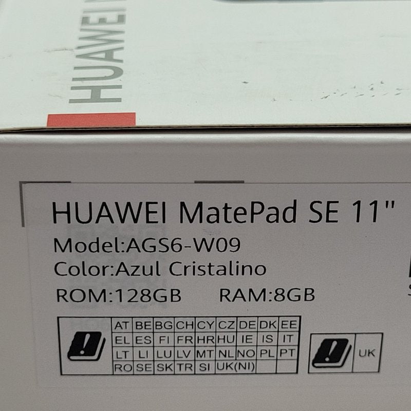 Tablet Huawei MatePad SE 11" 128GB 8GB Azul Cristalino