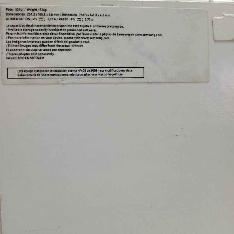 Tablet Samsung Galaxy Tab S10 Lite SM-X400 Gris 6GB RAM 128GB ROM con Cover y Lápiz