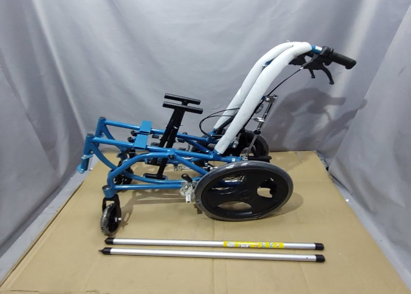 Silla de Ruedas Neurológica Medicaltec Adultos Aluminio Azul