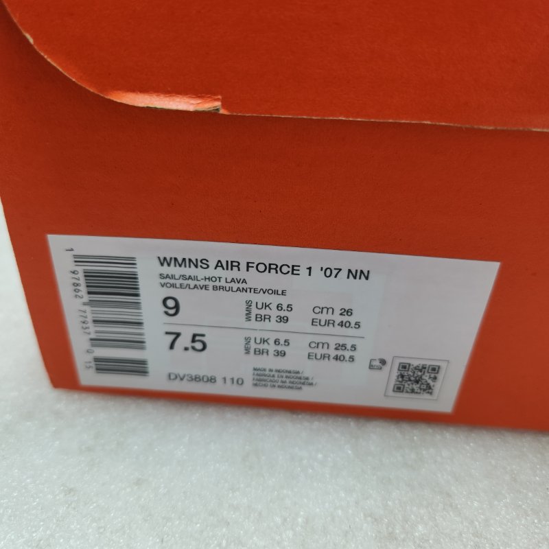 Zapatillas Nike Air Force 1 '07 NN Blancas - Talla 40.5 EUR, 25.5 cm (Mujer)