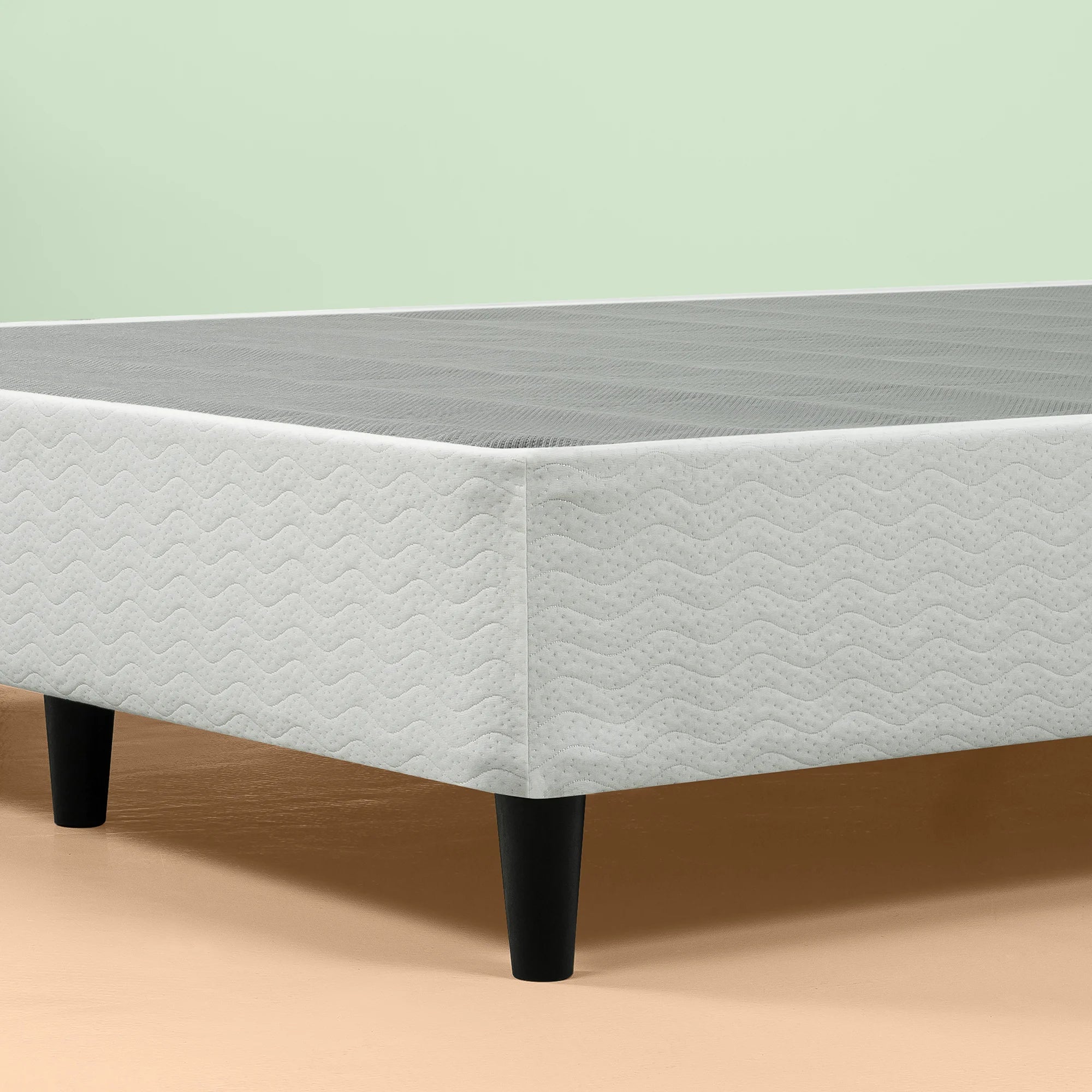Base de Cama 2 Plazas Zinus BSLB 150x190 cm, Blanco