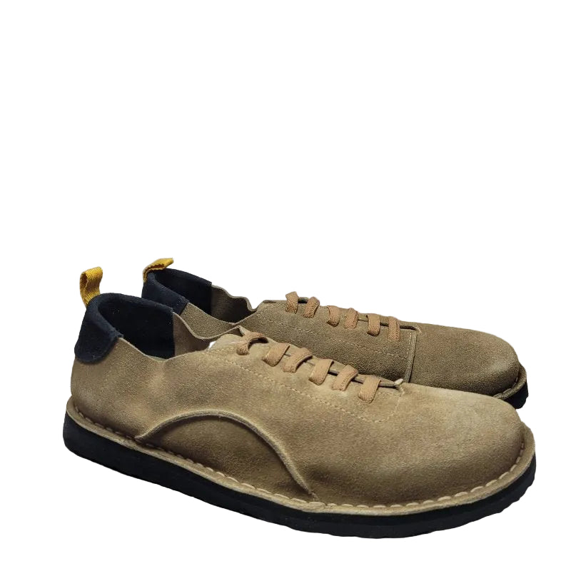 Zapato Bestias Tengu Macho Suede Almendra 44 Masculino