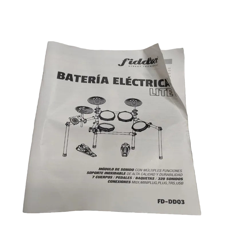 Batería Electrónica Fiddler Lite FD-DD03