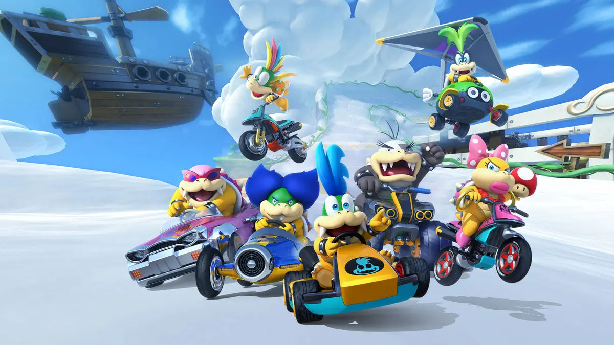Consola Nintendo Switch Neon Mario Kart 8 Deluxe (Reacondicionada)