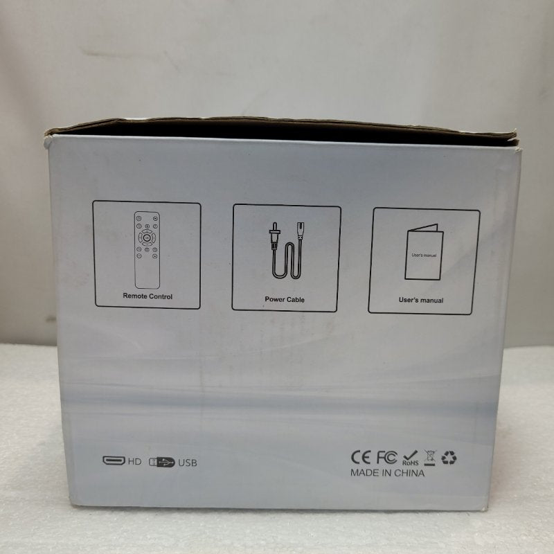 Proyector A10 4K HD WiFi Android Negro