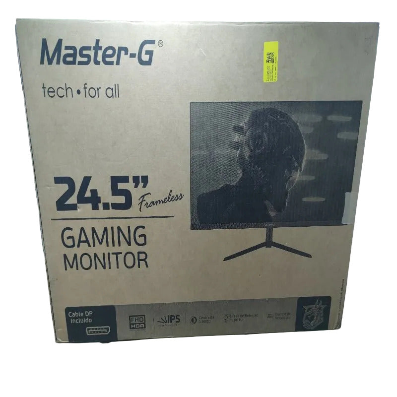 Monitor Gamer Master-G Frameless 24.5" FHD HDR MGMG2440P