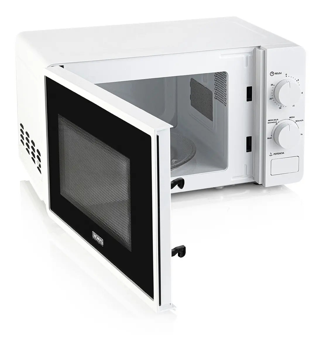 Microondas Thomas TH-18B05 18 Litros, Blanco