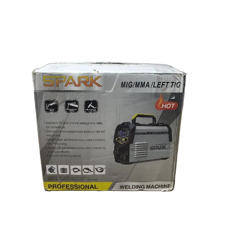Máquina de Soldar Spark 250A MIG/MMA/TIG