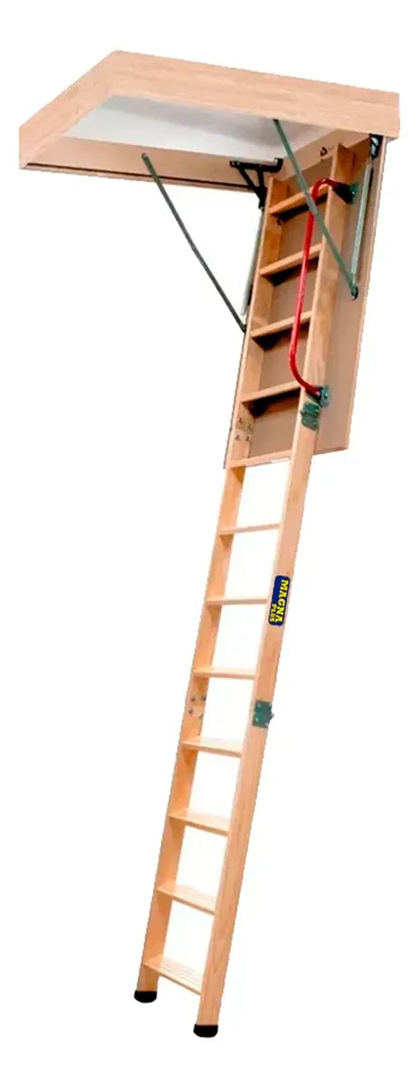 Escalera de Ático Entrepiso Madera Magna Plus