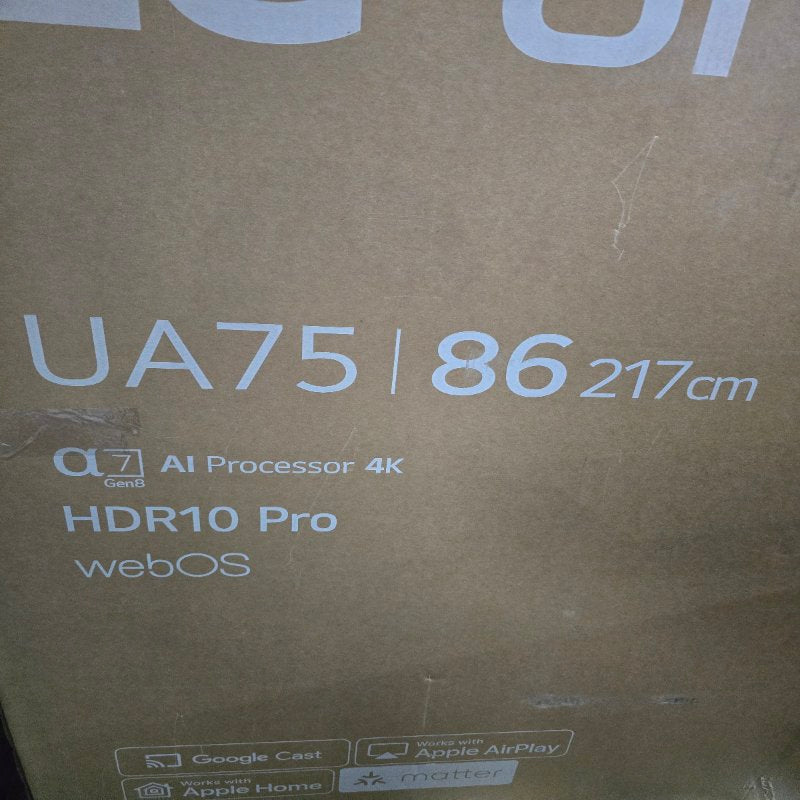Smart TV LG 86UA7500PSA 86 pulgadas - UHD 4K