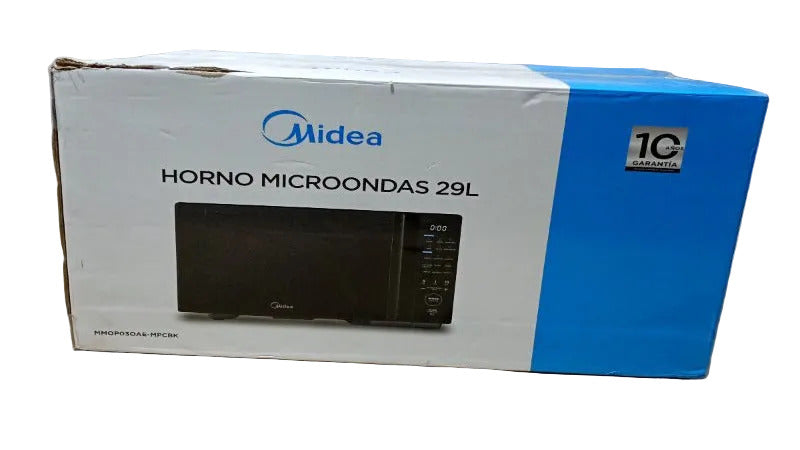 Microondas Midea MMOP03OAE-MPCBK – Negro, 29 Litros