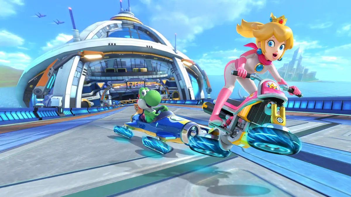Consola Nintendo Switch Neon Mario Kart 8 Deluxe (Reacondicionada)