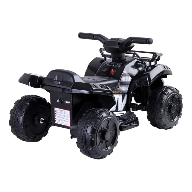 Cuatrimoto Eléctrica Bebésit Buzz BB64T5000NE, Negro