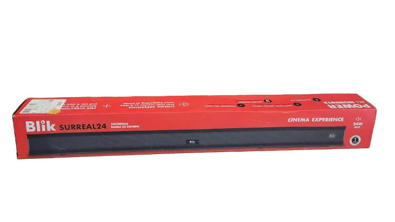Soundbar Blik Surreal 24, Negro