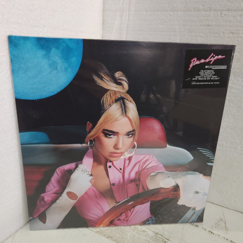 Disco de Vinilo Dua Lipa Future Nostalgia Side 1 y 2