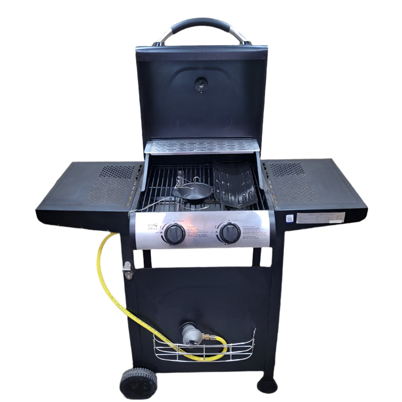 Parrilla 2 Quemadores Bbq Grill Bbq201gcpro Houston Negro