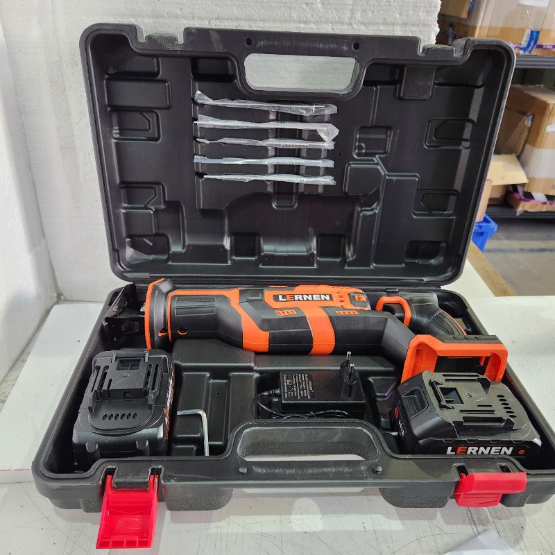 Sierra Reciproca Inalámbrica Lernen Sierra Sable 3000 21V + Accesorios