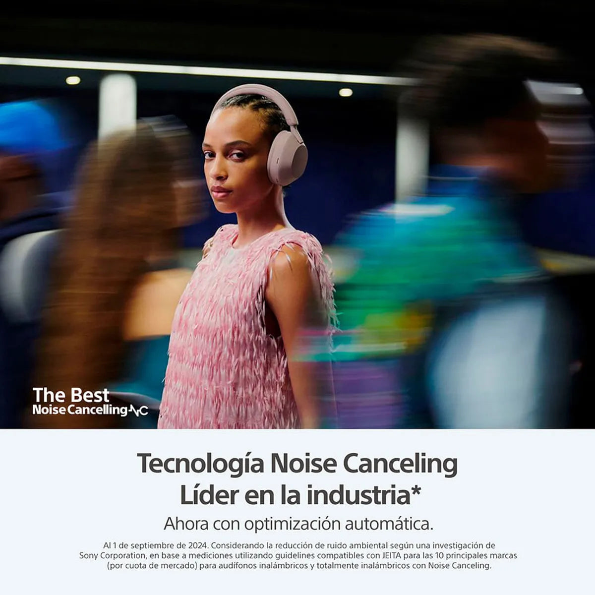 Audífonos Sony WH-1000XM5 – Smoky Pink / Rosa Foncé