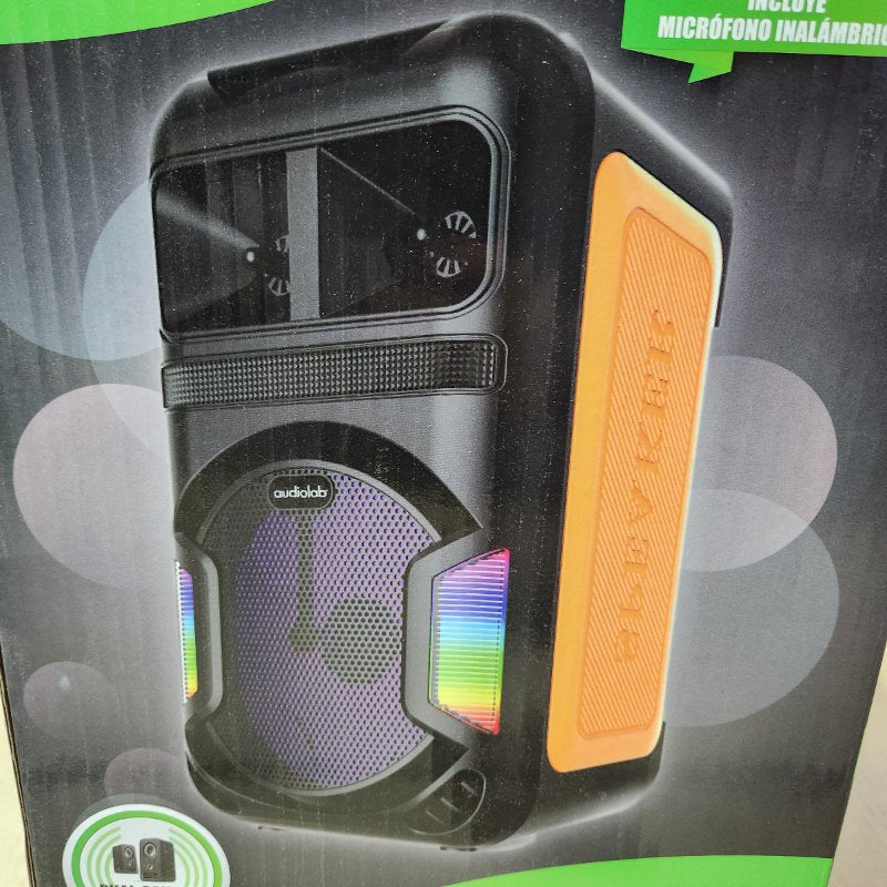 Parlante Karaoke Inalámbrico 8" 15W