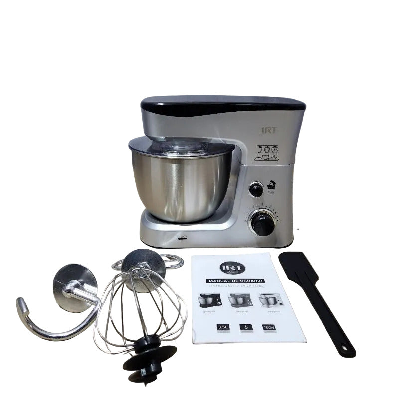 Batidora de Pedestal IRT Bowl Acero Inoxidable 3.5 Litros
