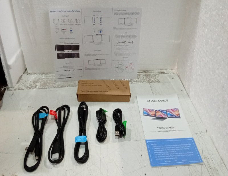 Extensor de Pantalla Doble S2 14" Full HD 1920x1080 60Hz