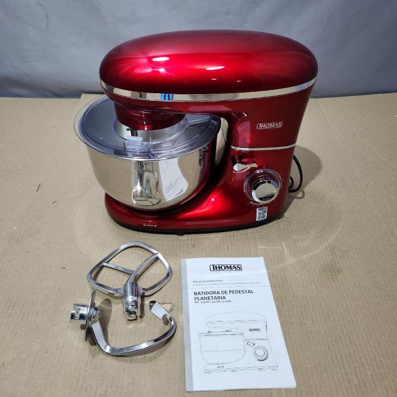 Batidora de Pedestal Thomas Planetaria TH-910PR Rojo