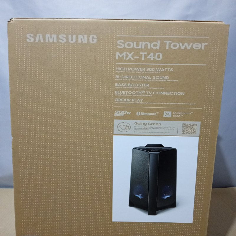 Parlante Portátil Samsung MX-T40/ZS - Sound Tower, Negro