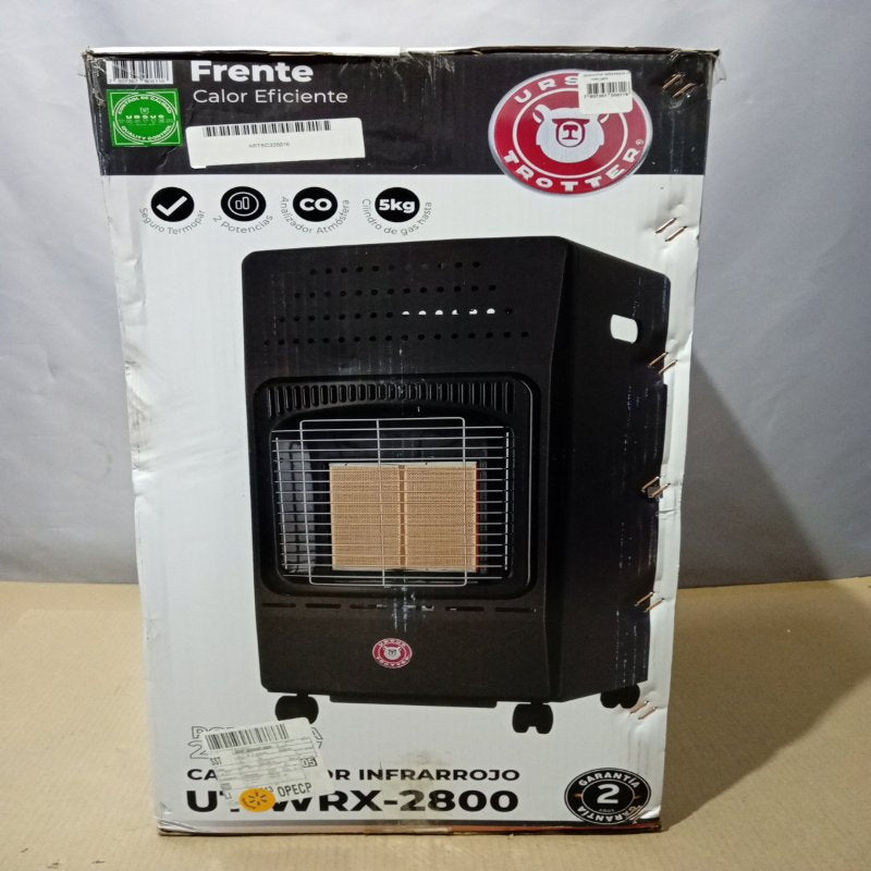 Calefactor Infrarrojo Eléctrico Ursus Trotter UT WRX2800