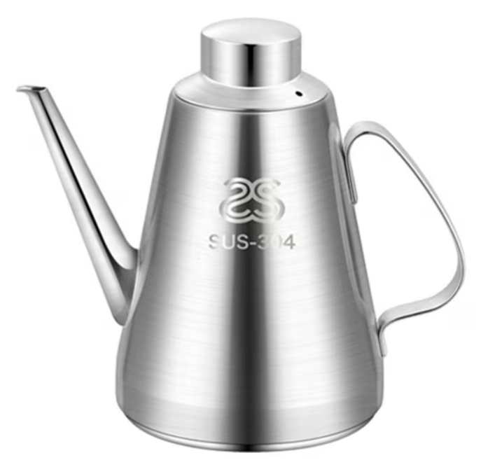 Dispensador De Aceite Comestibles Generico Acero Inox. Vinegrera Utensillos Cocina 500 Ml