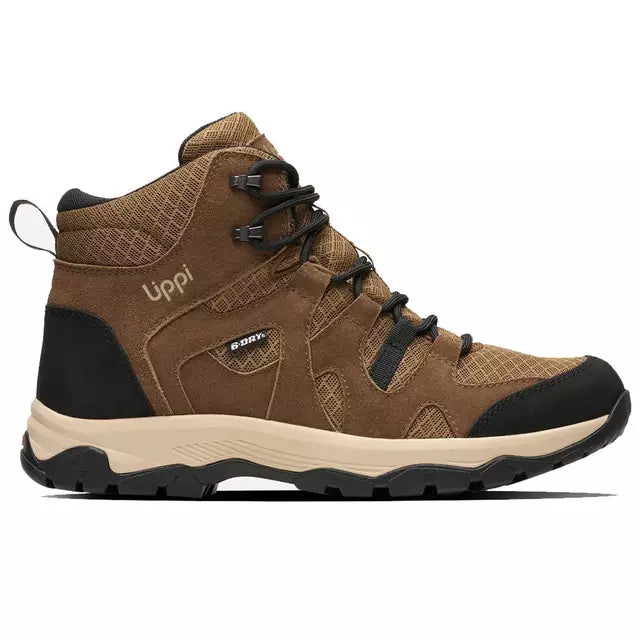 Botín Lippi Tellus Mid EUR 42/ 26.5 cm Masculino, Cafe Calro