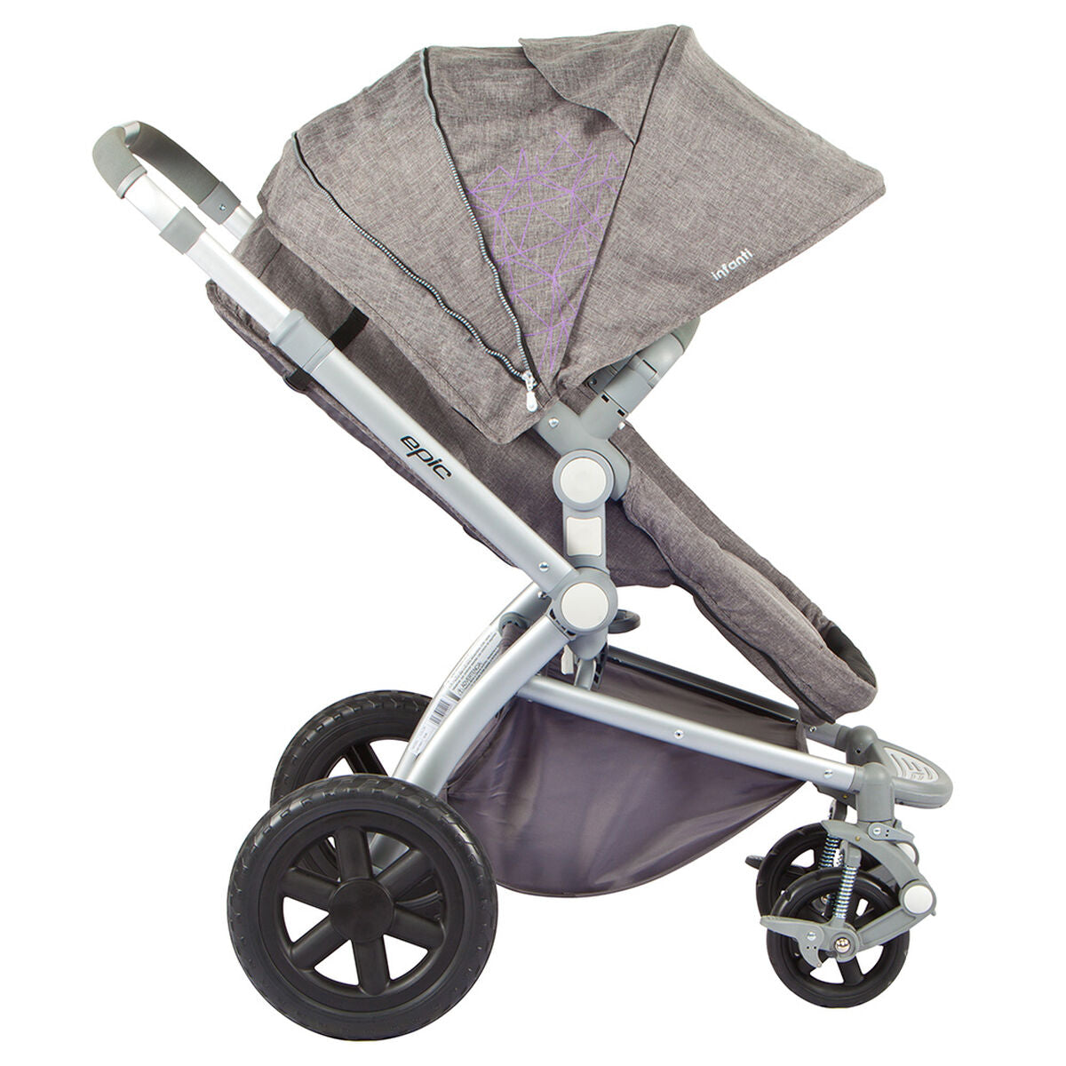 Coche Infanti Travel System Grey