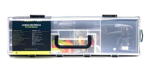 Juego De Pesca Klatter Con Estuche 90 Pieza