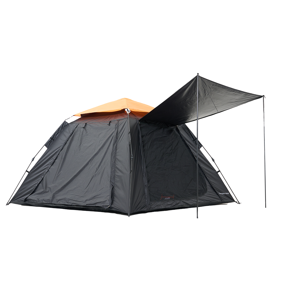 Carpa Semi Automatica 2-3P Terra Force Morrillos Negro