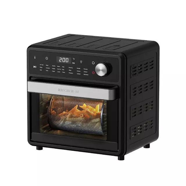 Freidora de Aire Kitchen-It Full Edition 15 Litros, Negro