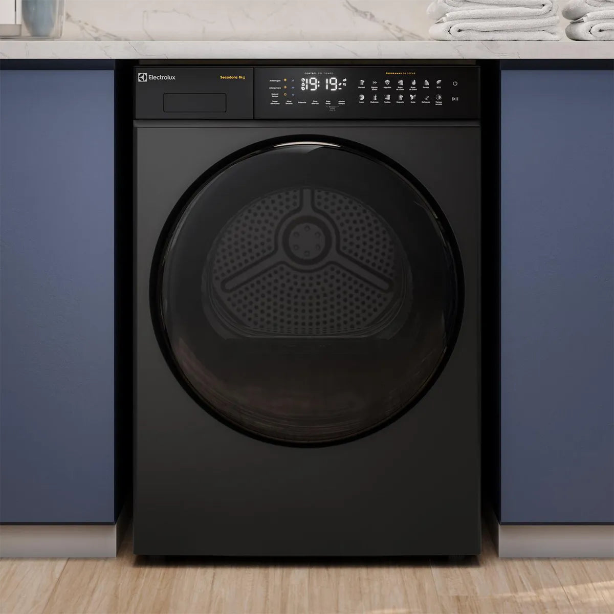Secadora de Ropa Carga Frontal Electrolux ETDHP8SZ 8 kg, Onix