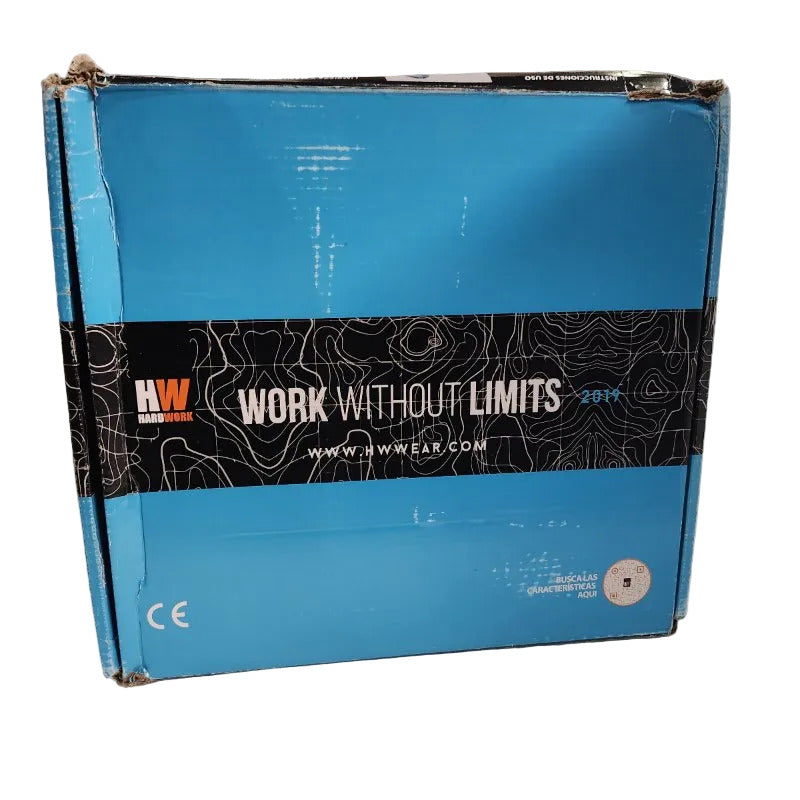 Botín de Seguridad Hardwork Bering High Negro Talla 42 para Hombre