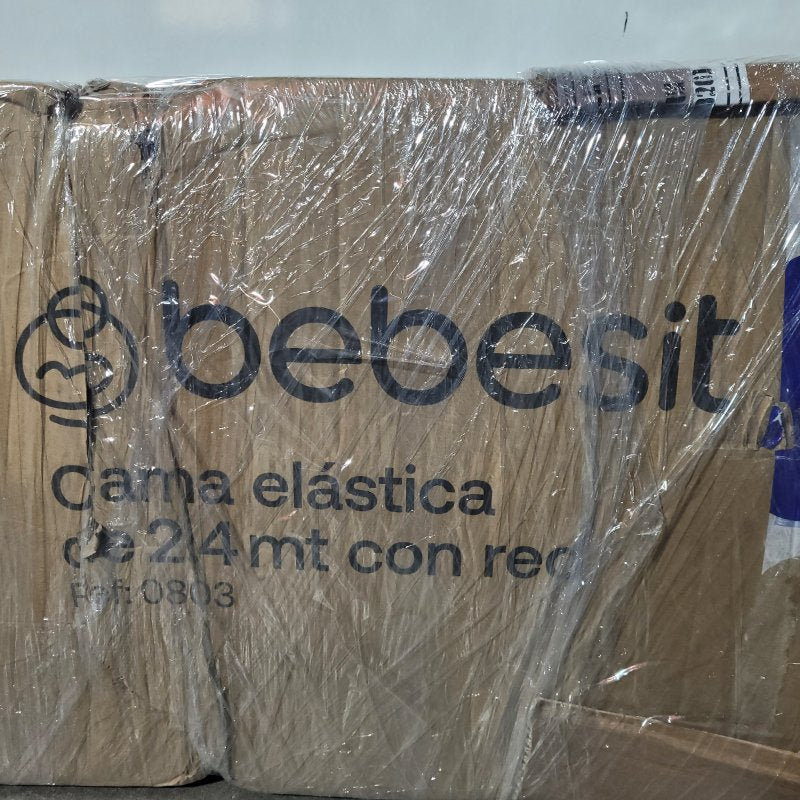 Cama Elástica Bebesit con Malla de Seguridad 2.4mt