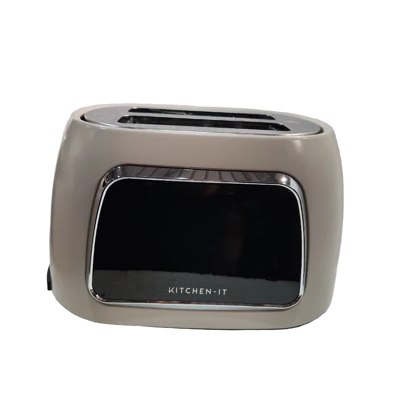 Tostador Eléctrico Automático Kitchen-IT Color Crema