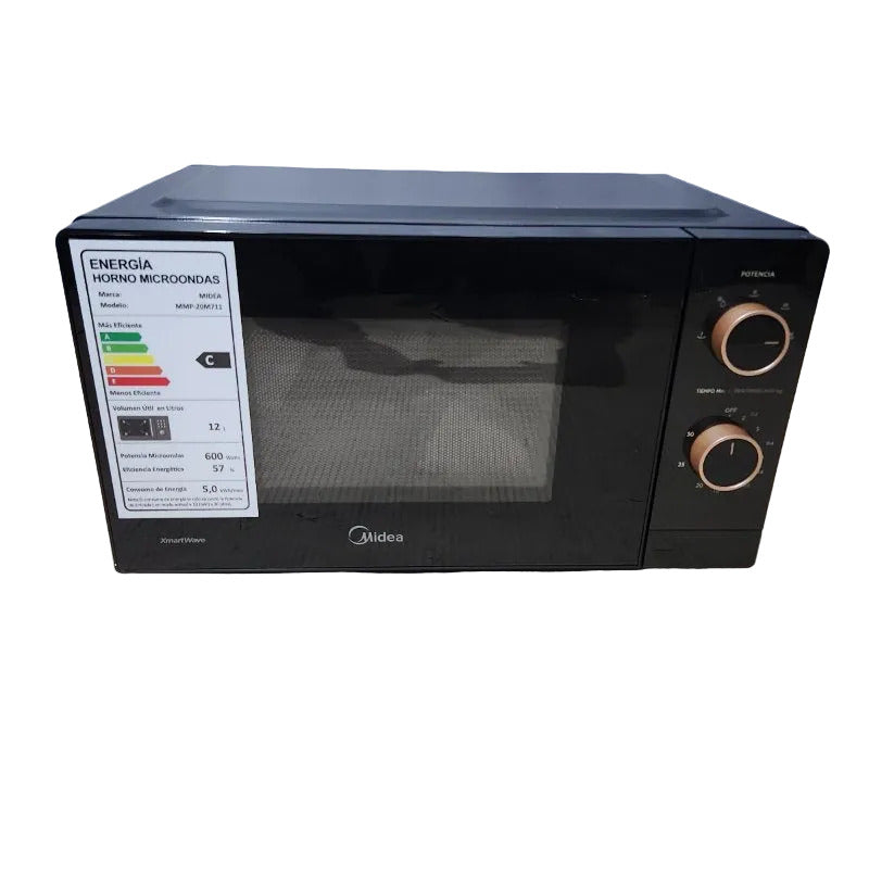 Horno Microondas Midea MMP-20M711 Negro 20 Litros